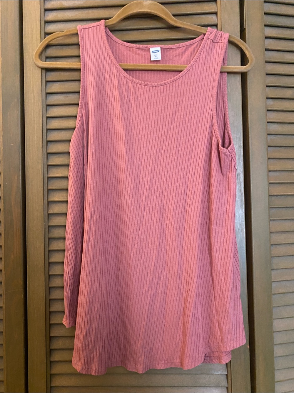 Old Navy Ribbed Tank Top - Rosewood